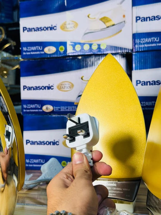 Panasonic 1000W Power Glide Dry Iron – Non-Stick Soleplate, Fast Heat & 360° Swivel Cord